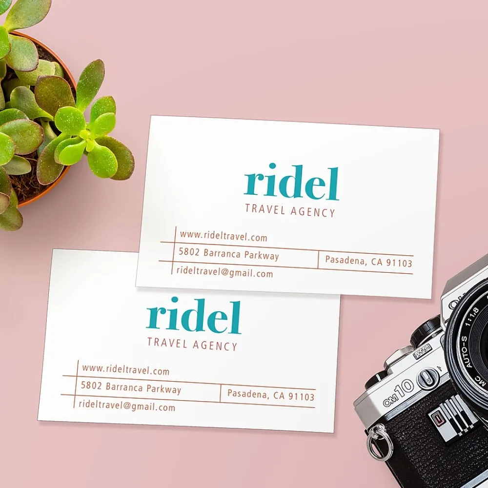 Business Cards*Avery ® Laser Business Cards, 2" x 3.5", White, 2500/Box(5911)