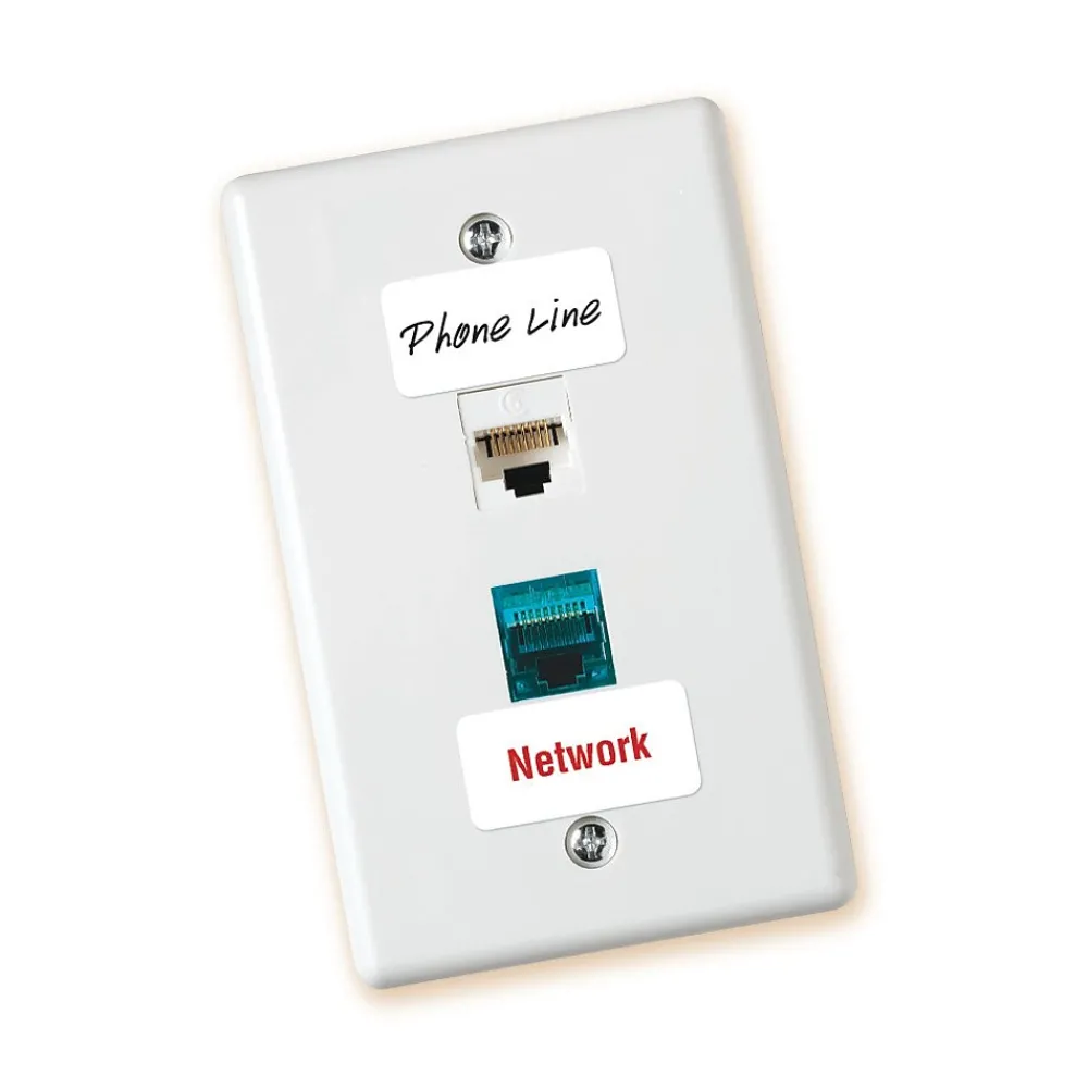 Labels|Avery Laser/Inkjet Multipurpose Labels, 3/4" x 1-1/2", White, 504 Labels/Pack (5430)