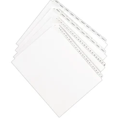 Dividers|Avery Legal Pre-Printed Paper Dividers, Side Tab #3, White, Allstate Style, Letter Size, 25/Pack (82201)