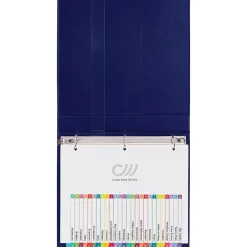 Dividers|Avery Ready Index Table of Contents Paper Dividers, A-Z Tabs, Contemporary Multicolor (11844)