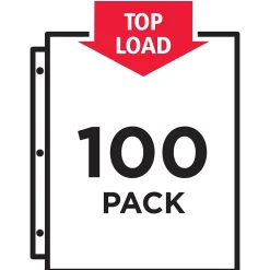 Sheet Protectors|Avery Recycled Economy Weight Sheet Protectors, 8-1/2