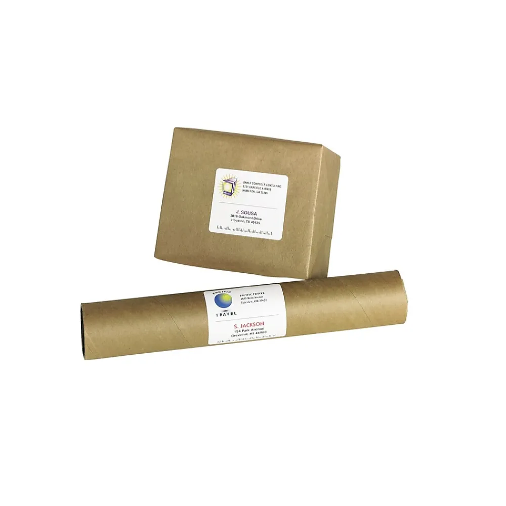Discount Avery Repositionable Inkjet Shipping Labels, 3-1/3" x 4", White, 150 Labels/Pack (58164)