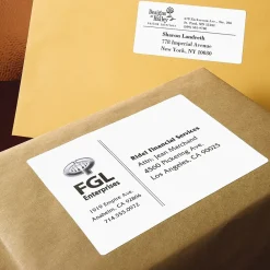Best Avery Sure Feed Laser/Inkjet Shipping Labels, 3-1/2