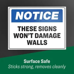 Labels|Avery Surface Safe Laser/Inkjet Label Safety Signs, 5