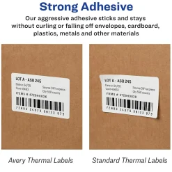 Outlet Avery Thermal Address Labels, 1-1/8