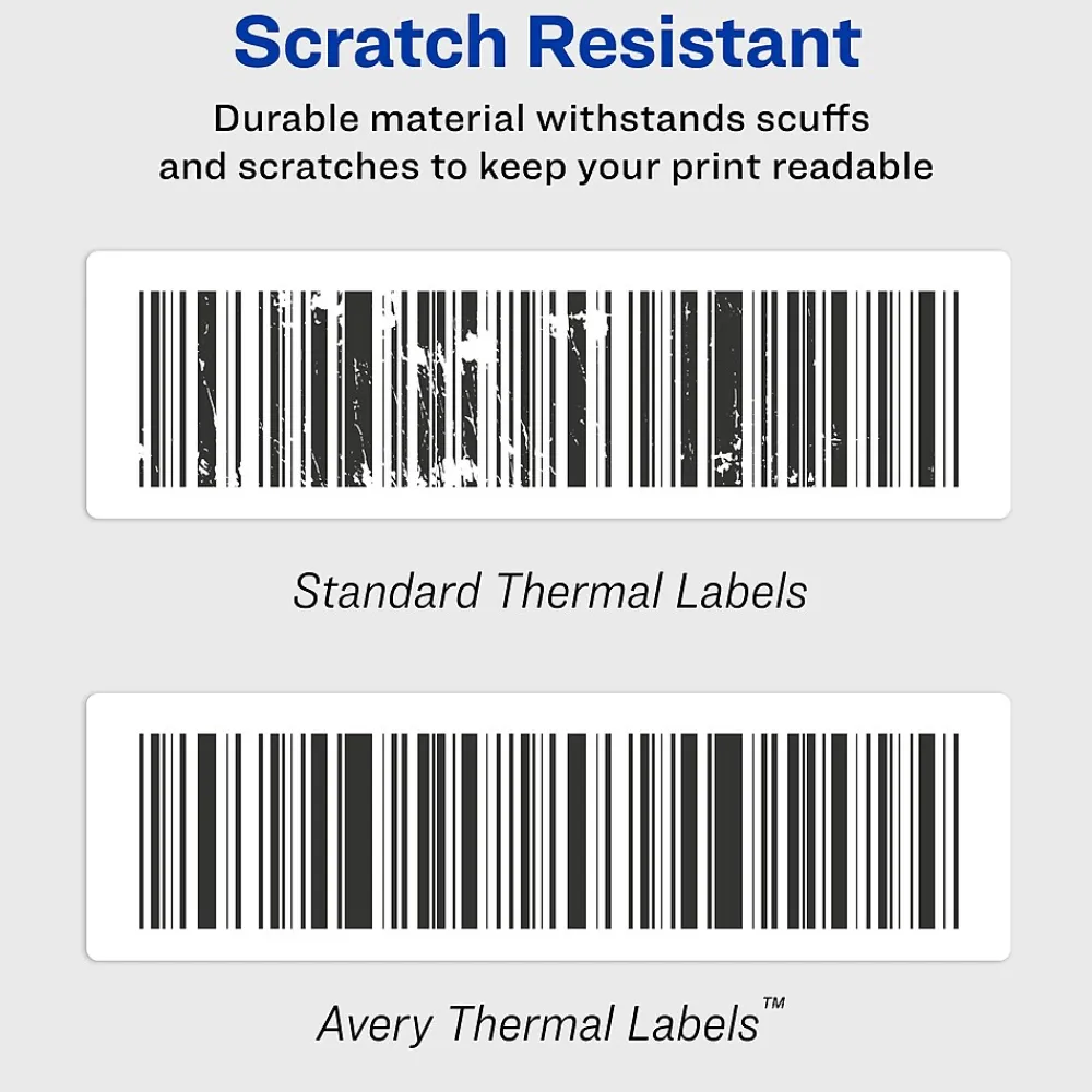 Labels|Avery Thermal Shipping Labels, 4" x 6", White, 880 Labels/Box (4157)