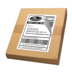 Outlet Avery TrueBlock Inkjet Shipping Labels, 5-1/2