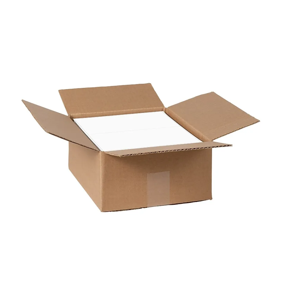Hot Avery TrueBlock Laser Shipping Labels, 5-1/2" x 8-1/2", White, 1,000 Labels/Box (95900)