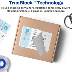 Clearance Avery TrueBlock Laser/Inkjet Shipping Labels, 4" x 6", White, 20 Labels/Pack (5292)