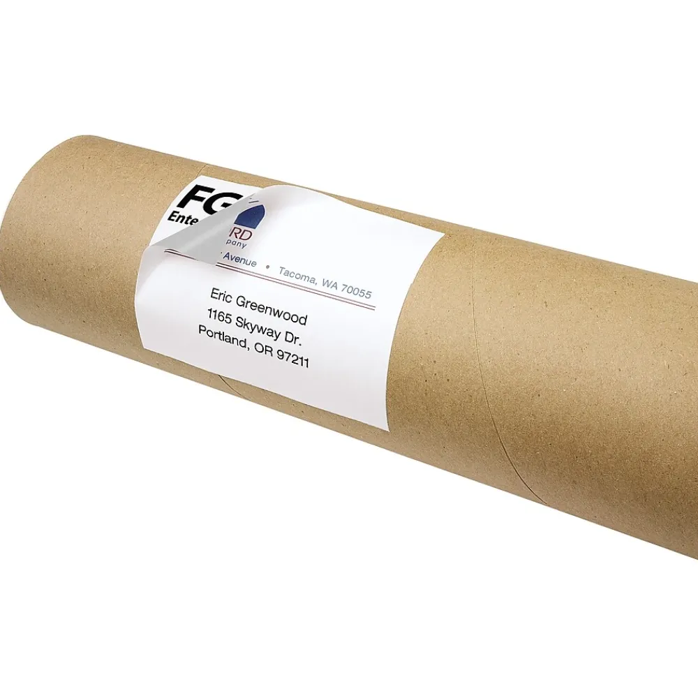 Outlet Avery TrueBlock Laser/Inkjet Shipping Labels, 3" x 4", White, 40 Labels/Pack (5286)