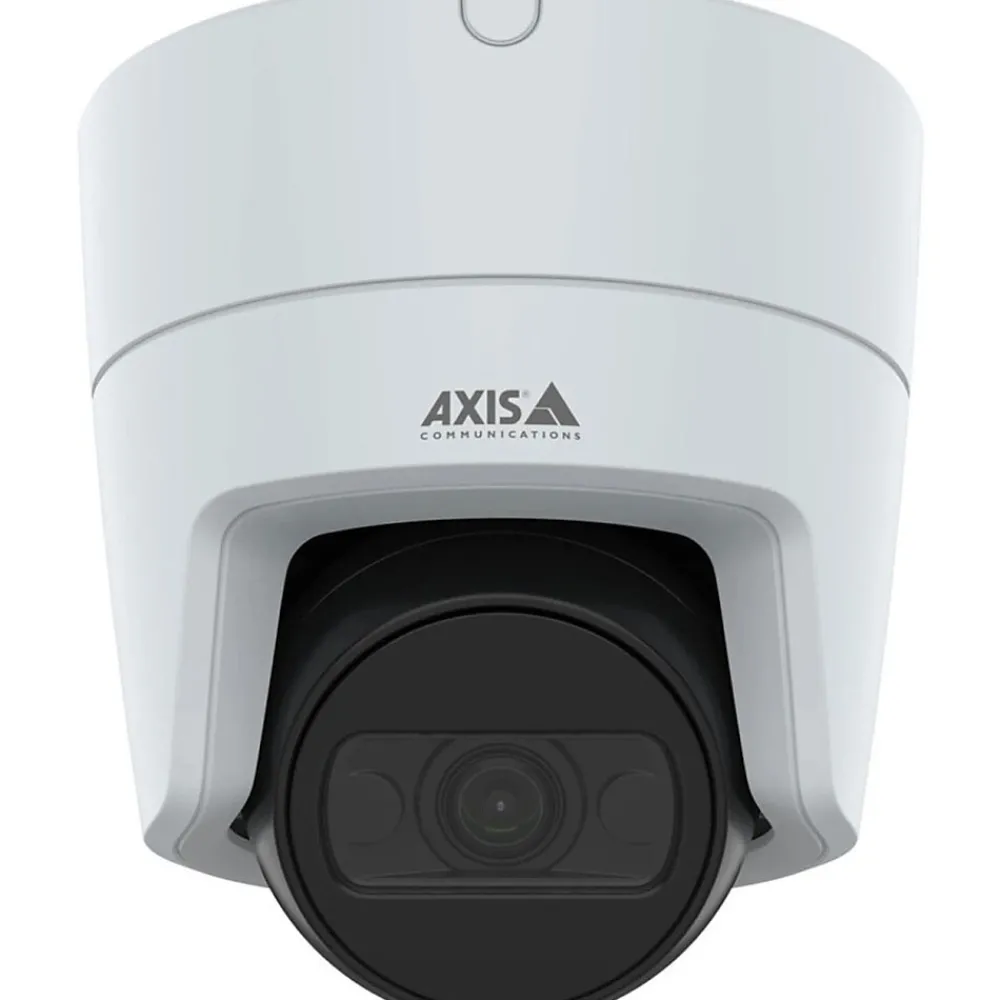 Axis M3128-LVE Indoor/Outdoor AI-Powered Dome Network IP Camera, 1-Channel, White (02920-001)