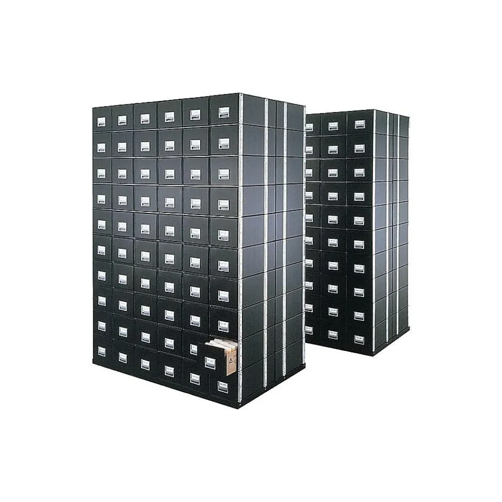 File Storage|Bankers Box® Bankers Box Staxonsteel Storage Drawer, Letter Size, Black (00511)