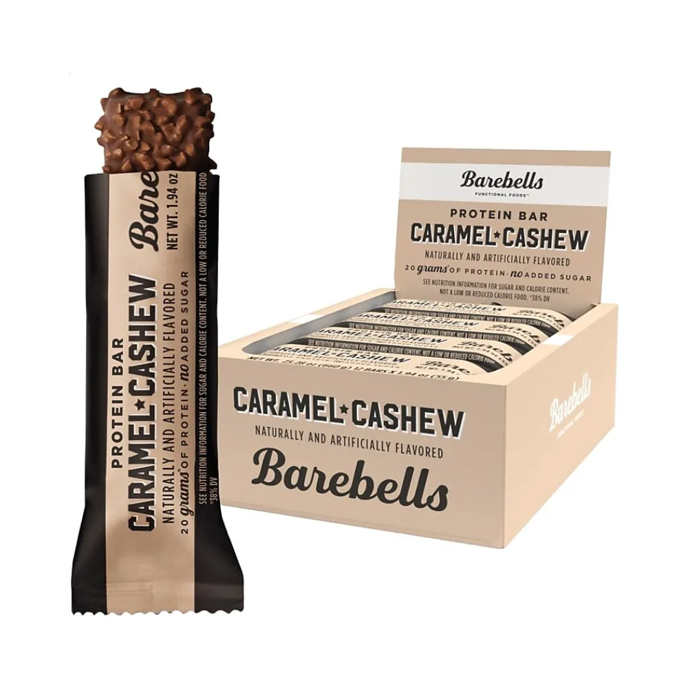 Barebells Caramel Cashew Protein Bar, 1.94 oz., 12 Bars/Box (B1022-USA)