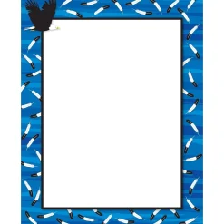 Classroom Paper*Barker Creek 8 1/2" x 11" Printer Paper, Eagles, 50 per package (BC763)