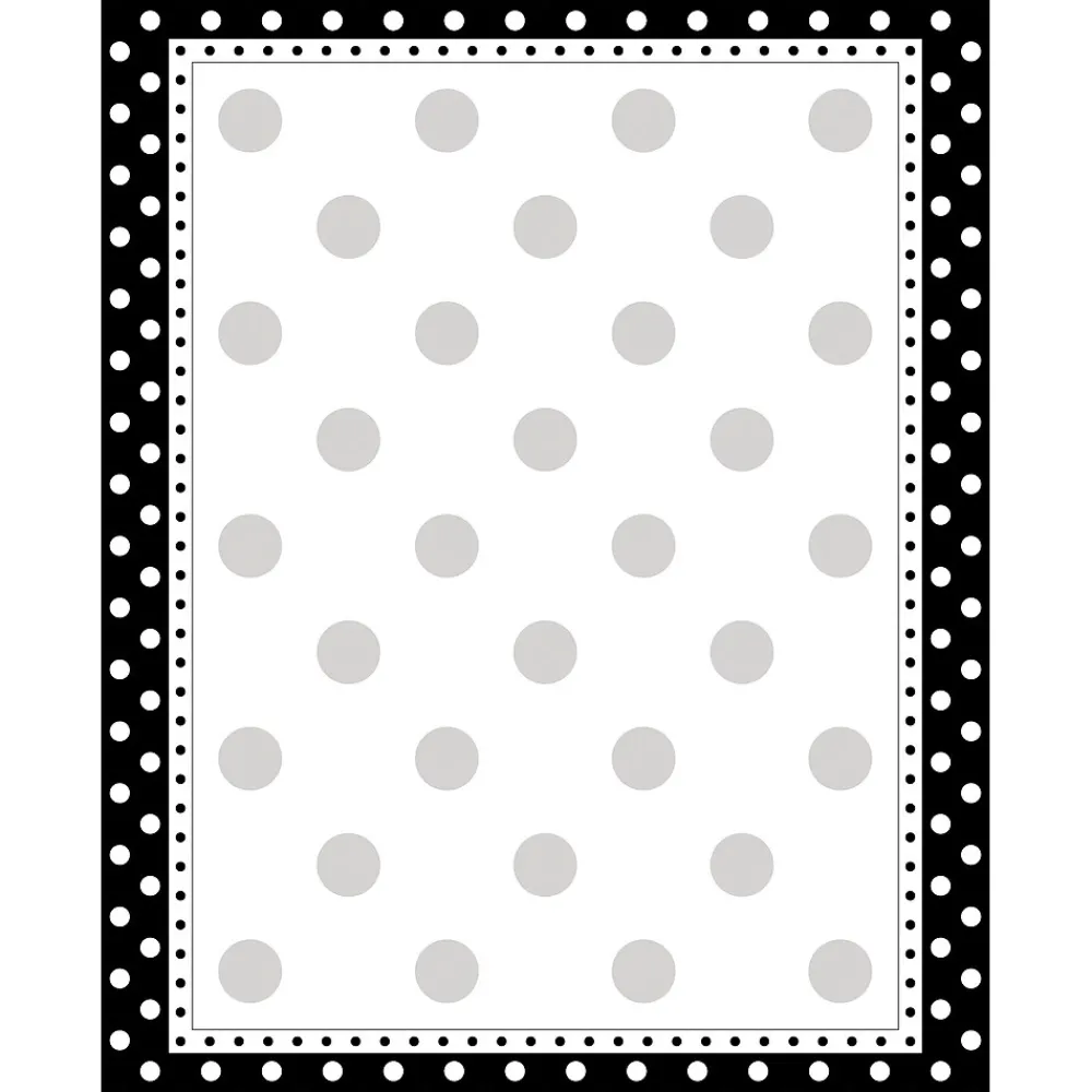 Classroom Paper*Barker Creek Chevron & Dots Computer Paper, 8.5" x 11", 50 sheets EA of four designs, 200 sheets/Set