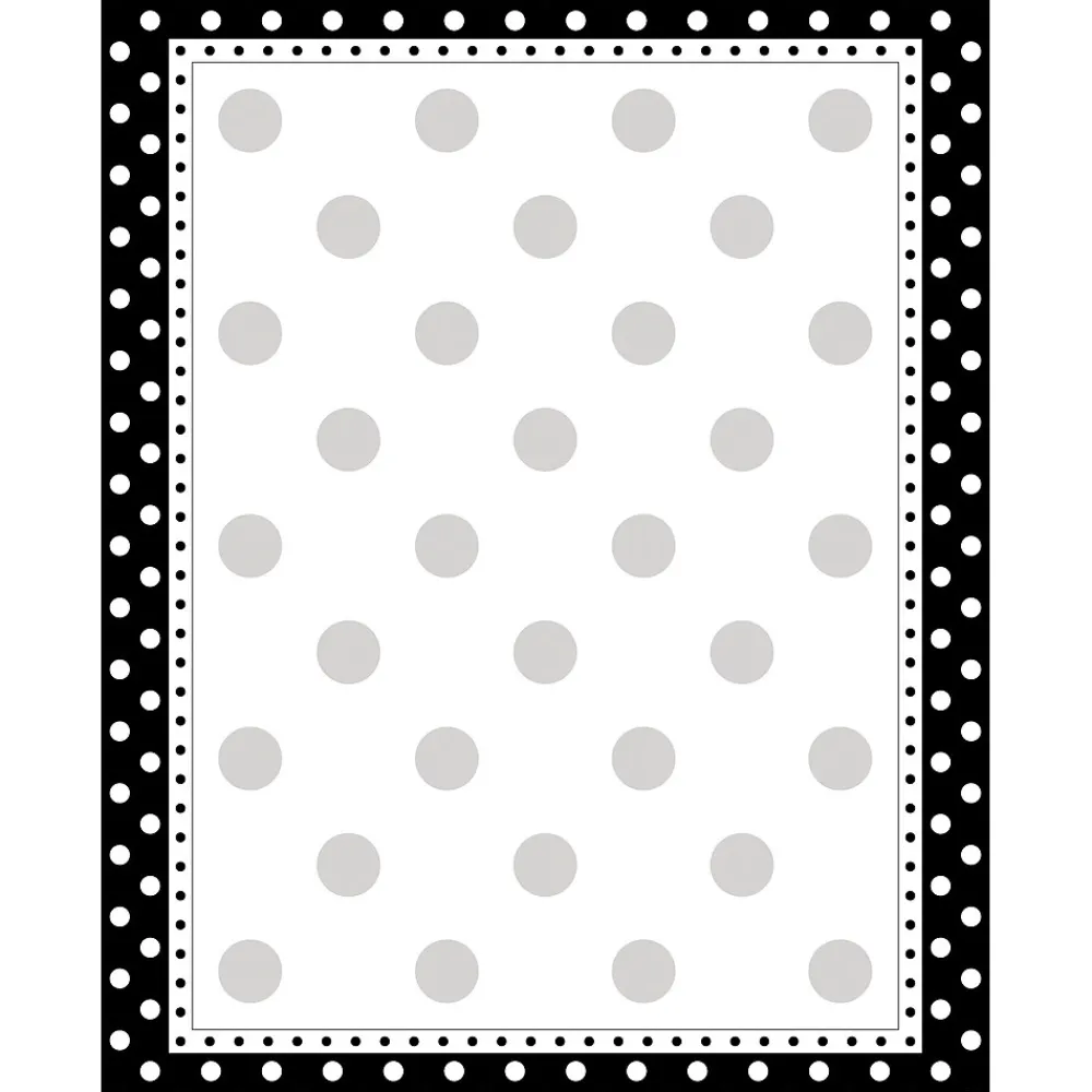 Classroom Paper*Barker Creek Dots Computer Paper (2 designs) — 100 Sheets/Set (BC3556)