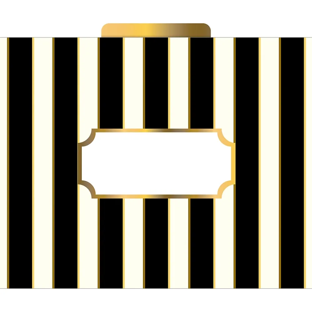 File Folders|Barker Creek File Folder Set, 1/3-Cut Tab, Letter Size, Gold, 12/Pack (2001)