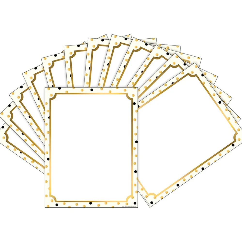 Classroom Paper*Barker Creek Gold Computer Paper, 100 Sheets/Set (BC3624)