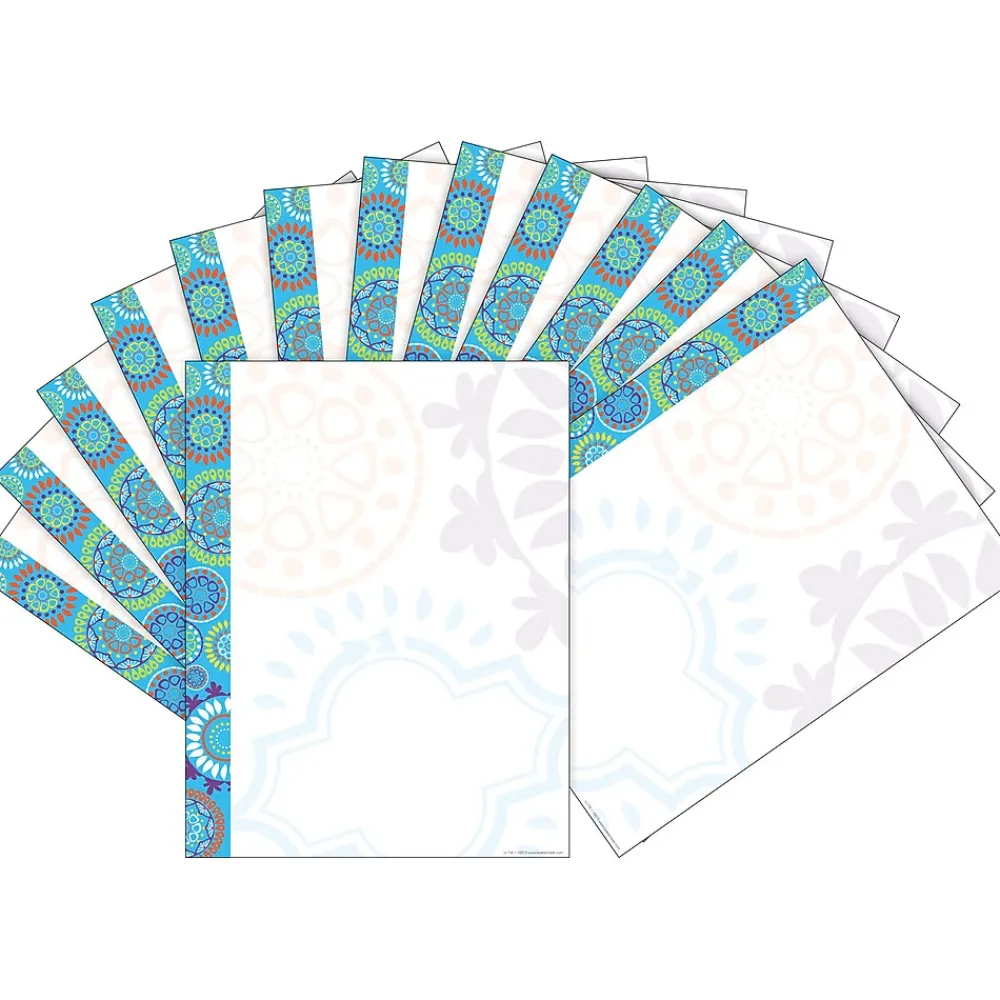 Classroom Paper*Barker Creek Moroccan Computer Paper, 100 Sheets/Set (BC3619)