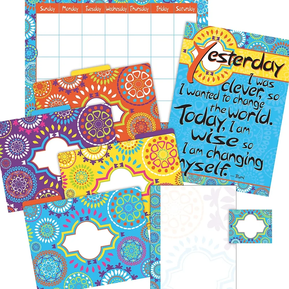 File Folders|Barker Creek Moroccan Office/Classroom Set, 109 Pieces/Set (BC6002)