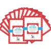 Classroom Paper*Barker Creek Red & White Dot Computer Paper, 100 Sheets/Set (BC3608)