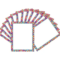 Classroom Paper*Barker Creek Tie Dye Computer Paper, 100 Sheets/Set (BC3607)