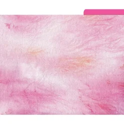 File Folders|Barker Creek Tie-Dye & Ombré File Folder, 1/3-Cut Tab, Letter Size, Assorted, 12/Pack (2014)