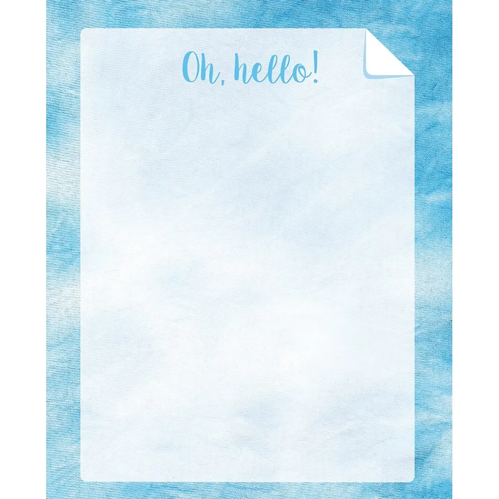 Classroom Paper*Barker Creek Tie-Dye and Ombré Computer Paper Set, 4 Designs, 200 Sheets/Set (4328)