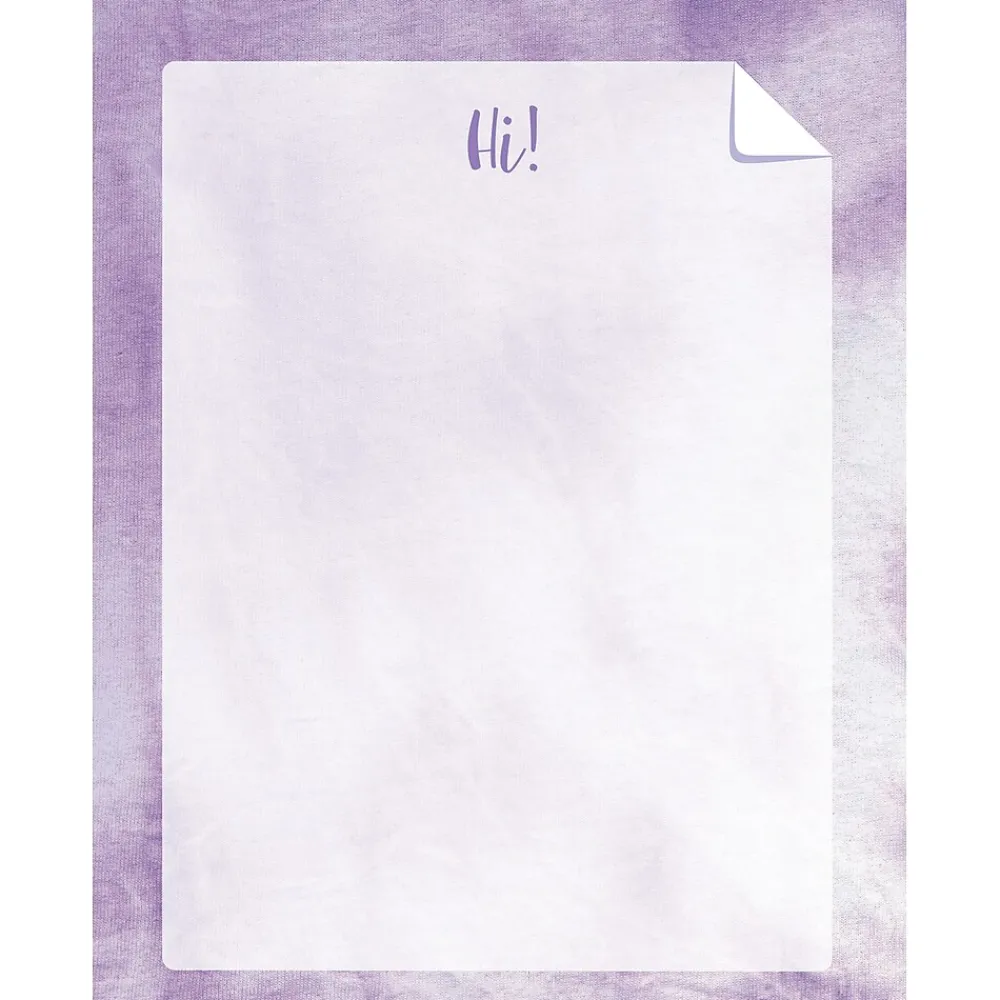 Classroom Paper*Barker Creek Tie-Dye and Ombré Computer Paper Set, 4 Designs, 200 Sheets/Set (4328)
