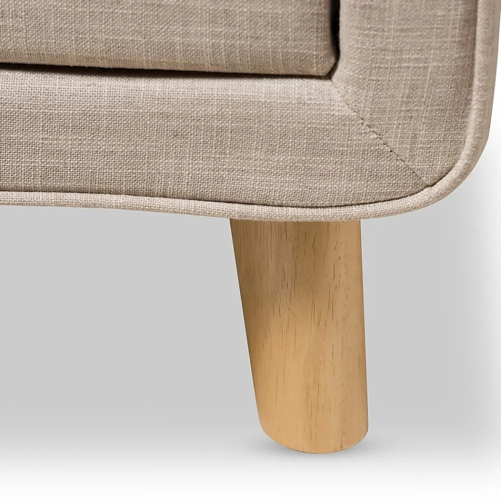 Storage Cabinets*Baxton Studio Jonesy 23" High Nightstand, Beige (2633-7289-STPL)
