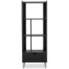 Bookcases*Baxton Studio Kalien 23.01'' W x 15.21'' D Bookshelf, Dark Brown (6465-STPL)