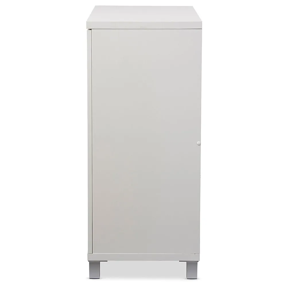 Storage Cabinets*Baxton Studio Marcy 35.1'' W x 15.6'' D Storage Cabinet, White (6470-STPL)