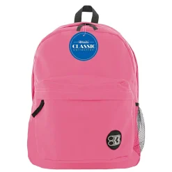 Products Classic Backpack, Fuchsia, Pack of 2 (BAZ1056-2)<Bazic New