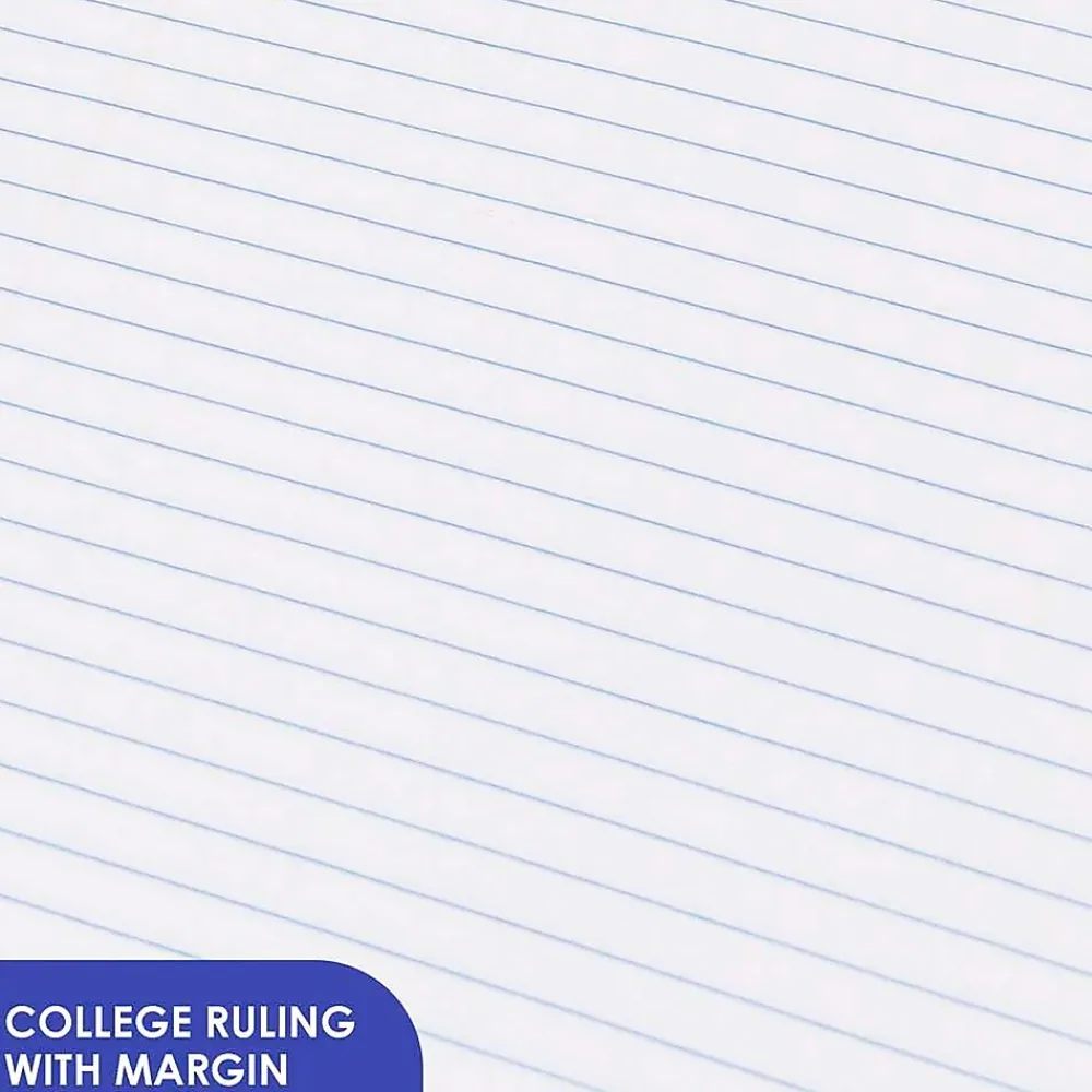 Notebooks|Bazic 1-Subject Composition Notebooks, College Ruled, 100 Sheets, Multicolor, 12/Bundle (BAZ5050-12)