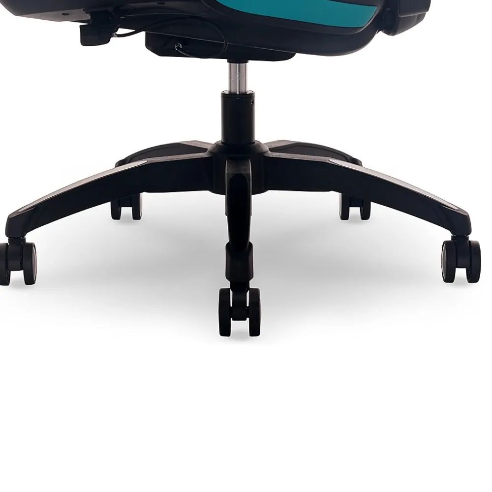 Ergonomic Chairs*Beautyrest Duo-EX Ergonomic Mesh Swivel Computer Chair, (60051-TEL) Teal
