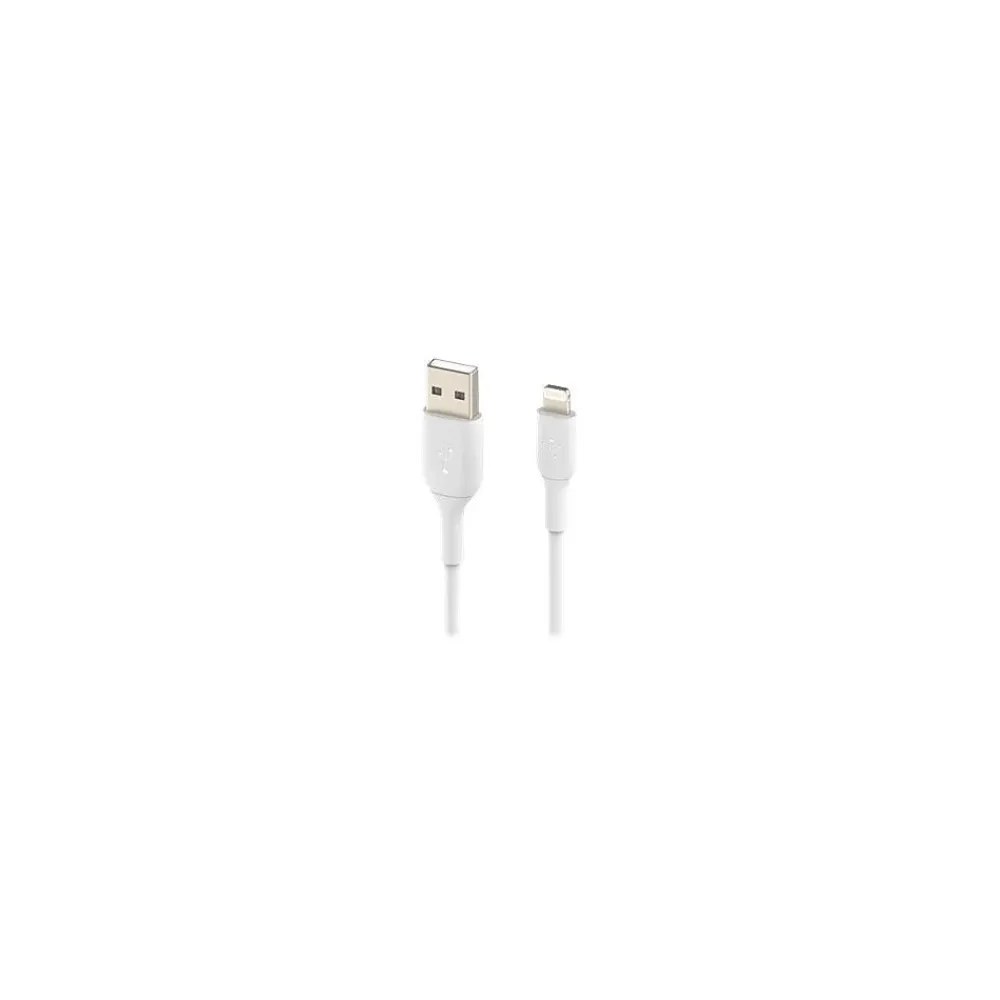 Belkin BOOST CHARGE 0.5' Lightning to USB A Cable, White (CAA001BT0MWH)