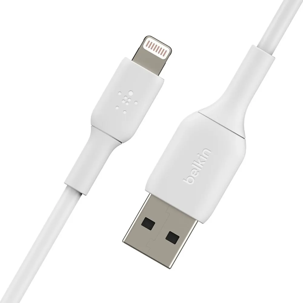Belkin BOOST CHARGE Lightning to USB-A Cable, 15cm / 6", White