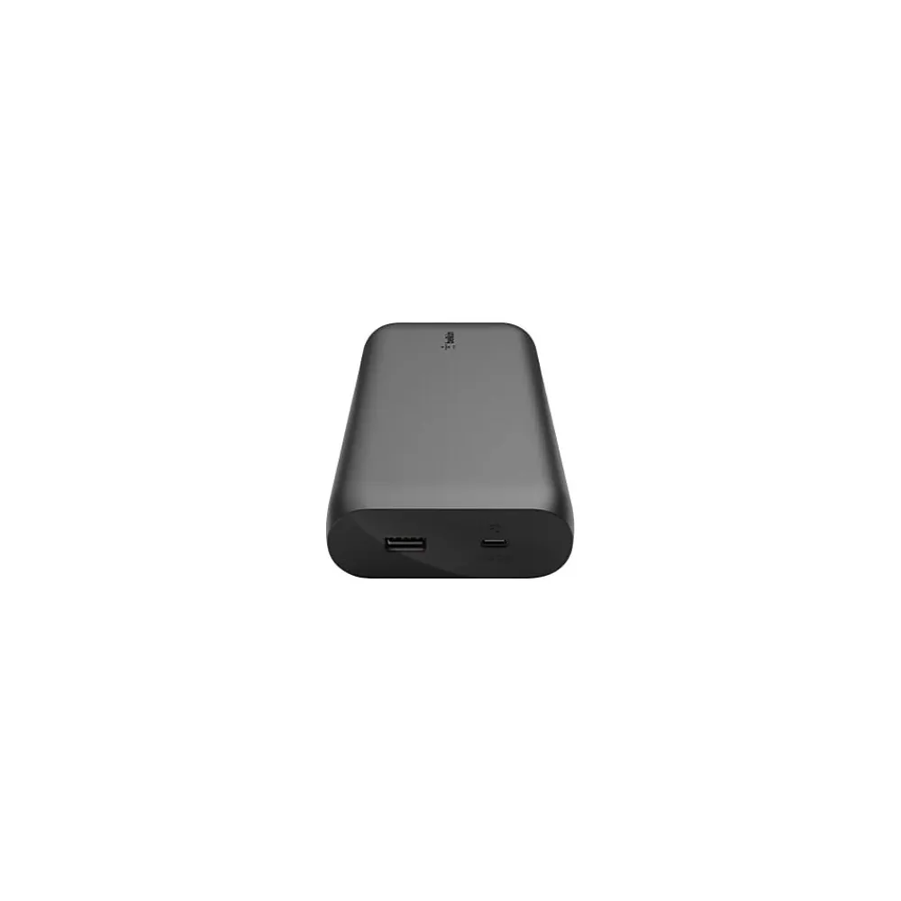 BOOST CHARGE USB Power Bank for Tablet/cellular phone, 20000mAh, Black (BPB002BTBK)<Belkin