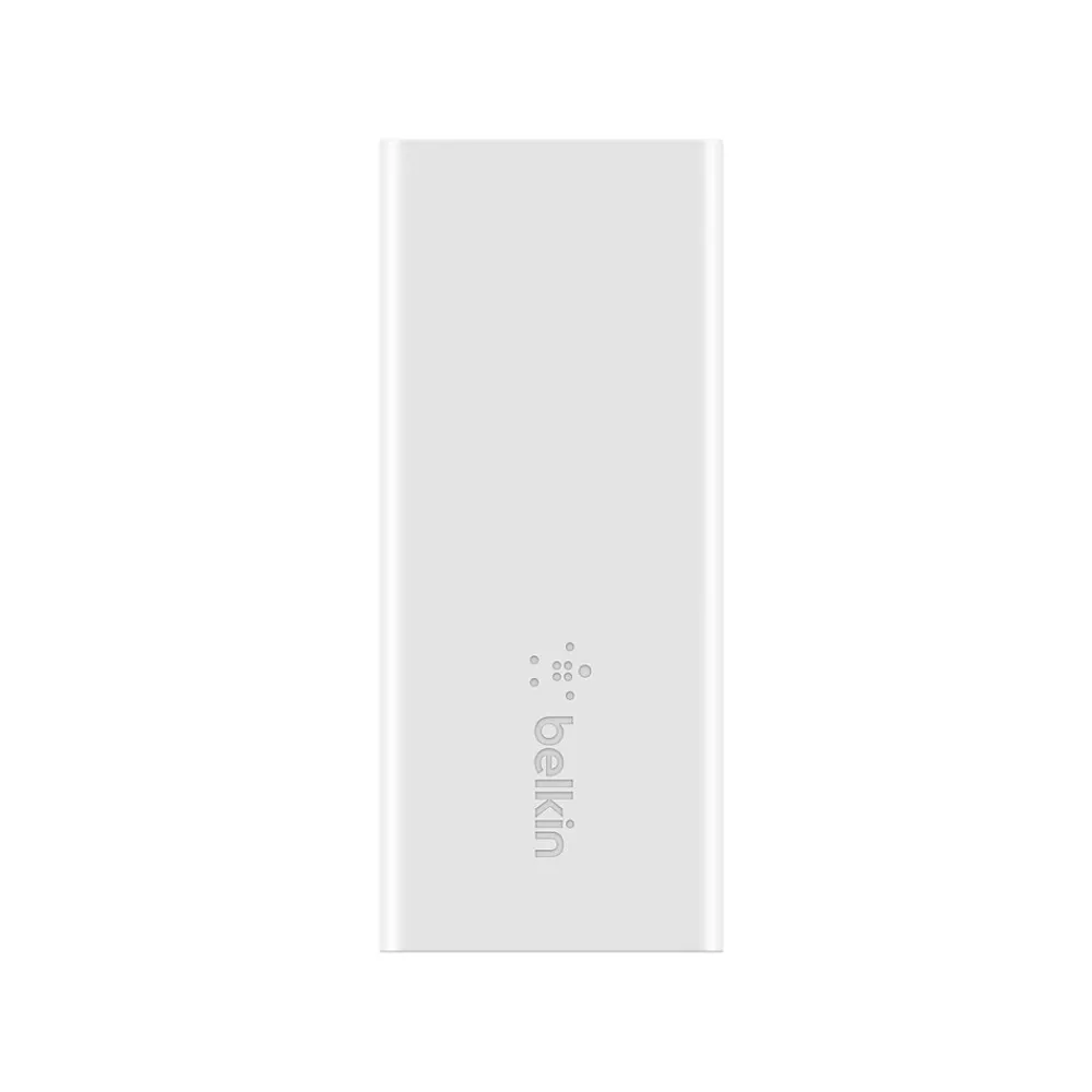 BOOST CHARGE USB Type-A/C Wall Charger for Most Smartphones, White (WCB007dq1MWH-B5)<Belkin Best