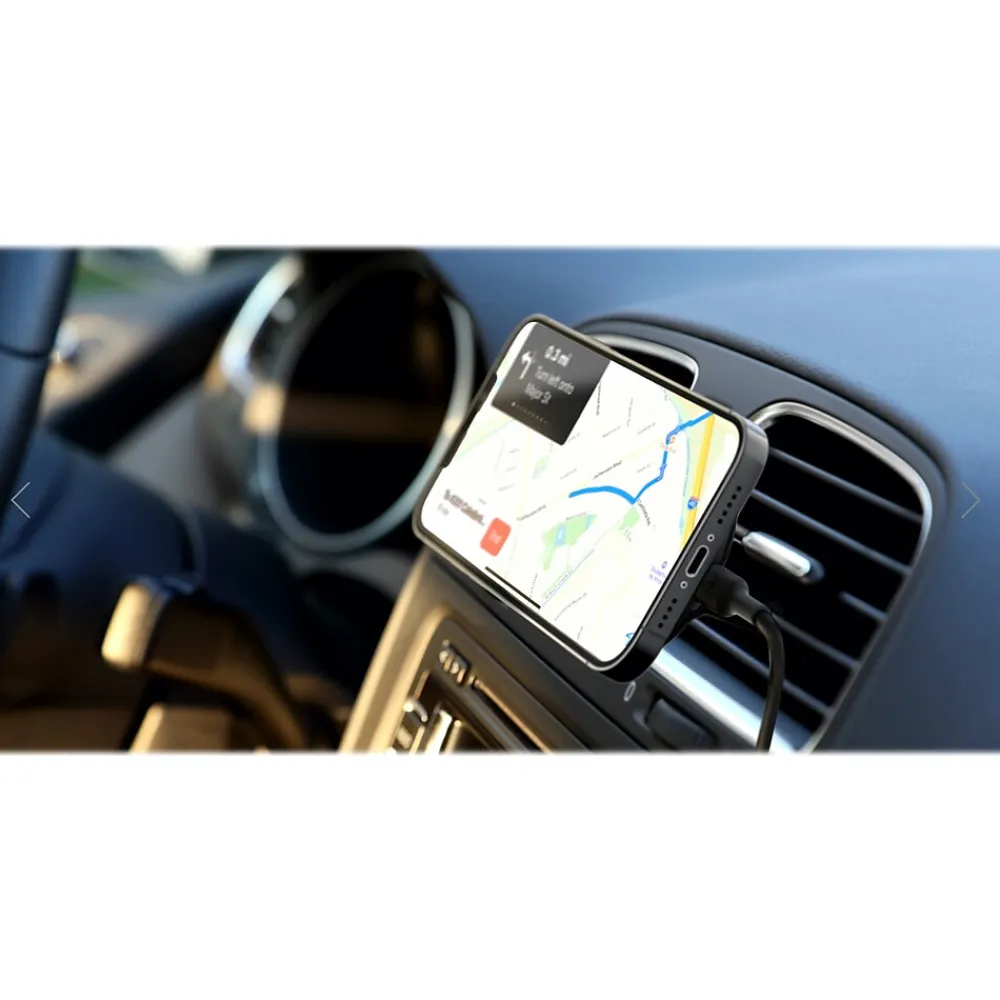 BOOST CHARGE Wireless Charger for iPhone 12, Black (WIC004btBK-NC)<Belkin Clearance