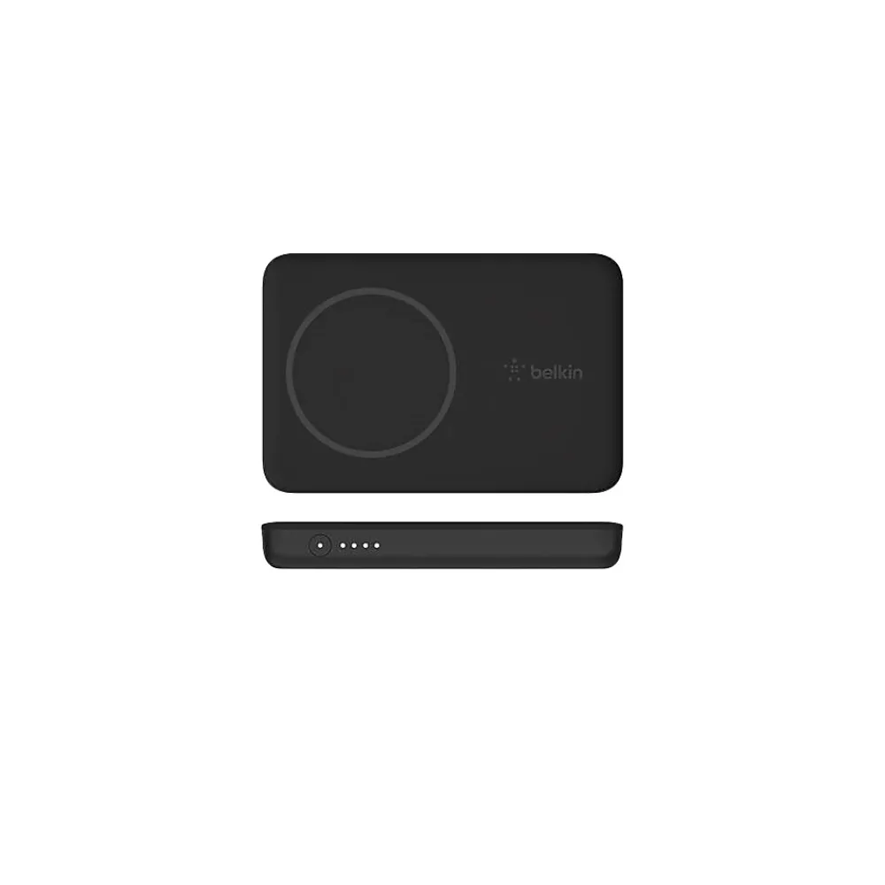BOOST↑CHARGE Magnetic Wireless Power Bank for iPhone 12/13, 2500mAh, Black (BPD002btBK)<Belkin Outlet