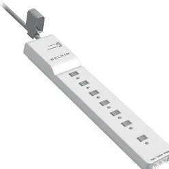 Belkin Home Series 7 Outlet Home/Office, 6 ft. Cord, 2320 Joules (BE107200-06)