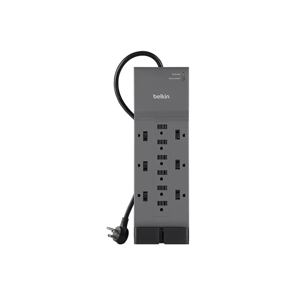 Belkin 12-Outlet Adapter, Black (SRA009P12TT8)