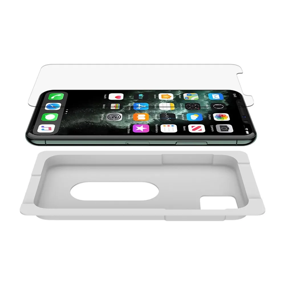 Belkin SCREENFORCE InvisiGlass Protector for iPhone 11 Pro/XS/X (F8W940zz-AM)