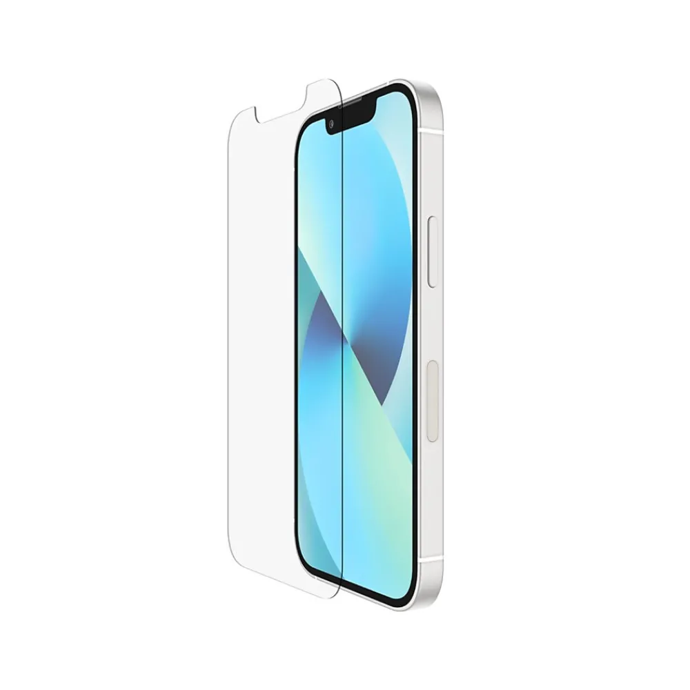 SCREENFORCE Tempered Glass Screen Protector for iPhone 13 mini (OVA068ZZ)<Belkin New