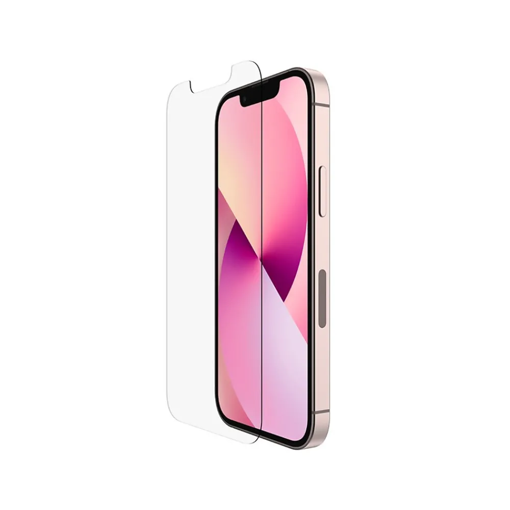 SCREENFORCE Tempered Glass Screen Protector for iPhone 13 mini (OVA068ZZ)<Belkin New