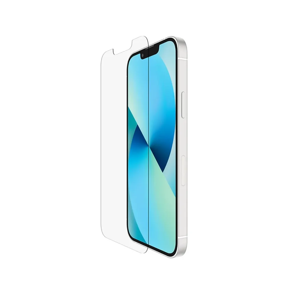 Belkin SCREENFORCE Tempered Glass Screen Protector for iPhone 13/13 Pro (OVA069ZZ)