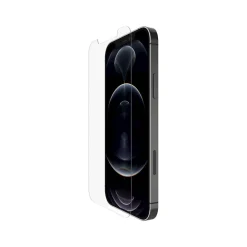 SCREENFORCE TemperedGlass Glass Screen Protector for iPhone 12/12 Pro (OVA037ZZ)<Belkin Best
