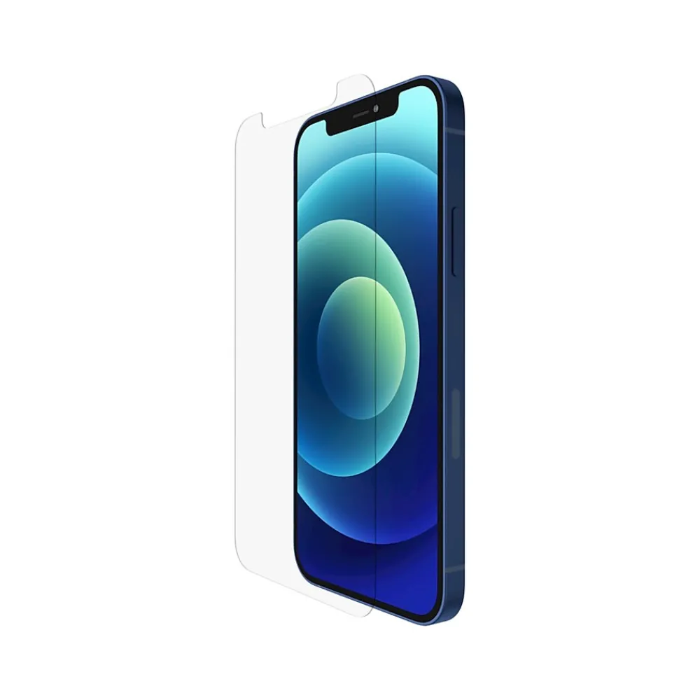 SCREENFORCE TemperedGlass Glass Screen Protector for iPhone 12/12 Pro (OVA037ZZ)<Belkin Best