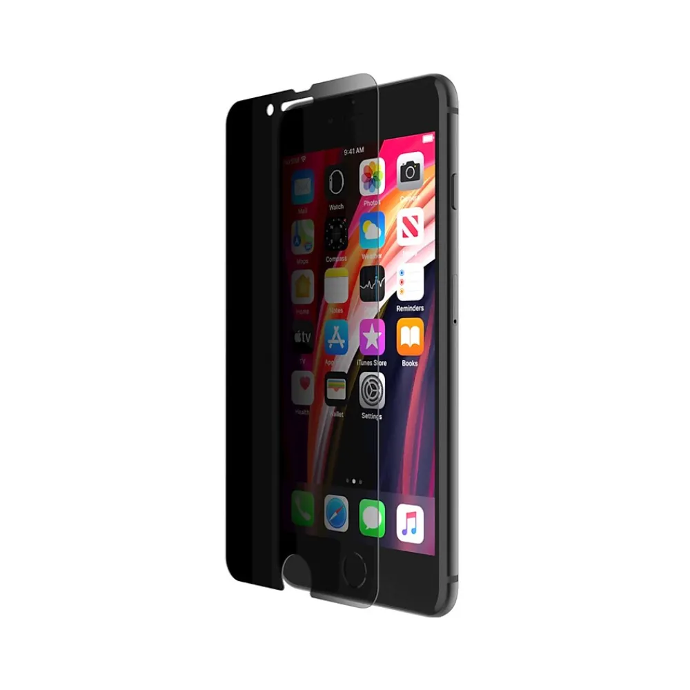 SCREENFORCE TemperedGlass Privacy Protector for iPhone 7/8/Se (2nd Generation) (OVA058zz)<Belkin Hot